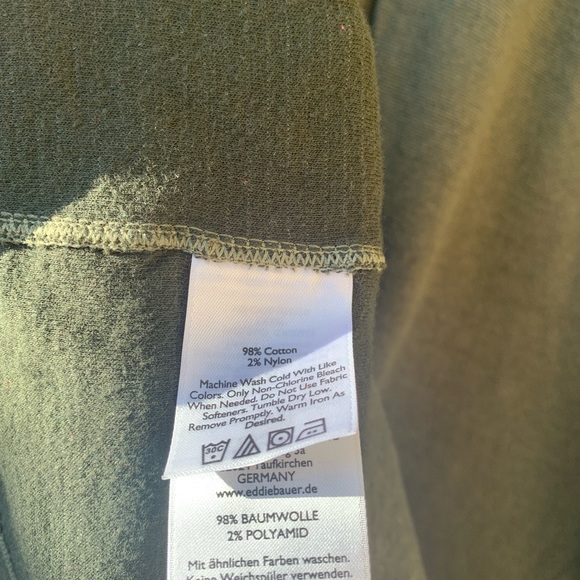 Eddie Bauer sweatshirt military green T2XL - Picture 5 of 16
